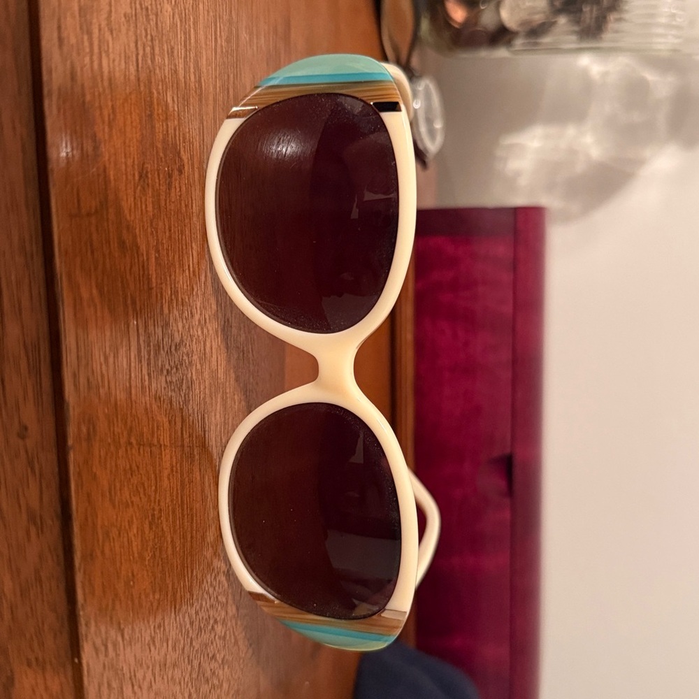 Salvatore Ferragamo Brown Gradient Multicolor Sunglasses